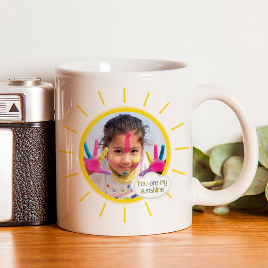 Personalised My Sunshine Photo Upload Mug