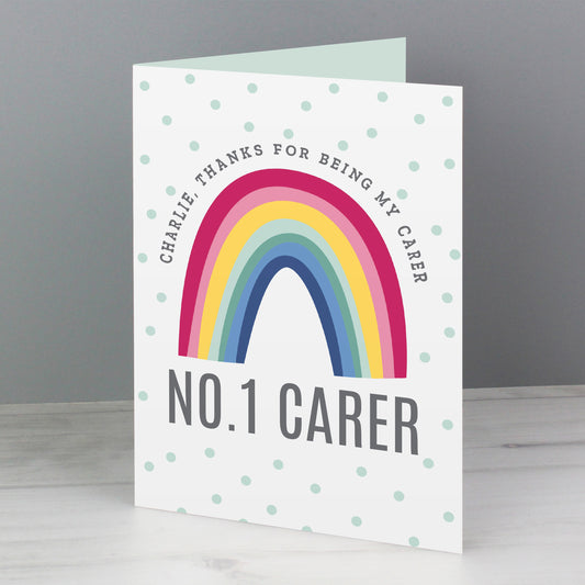 Personalised Rainbow Card