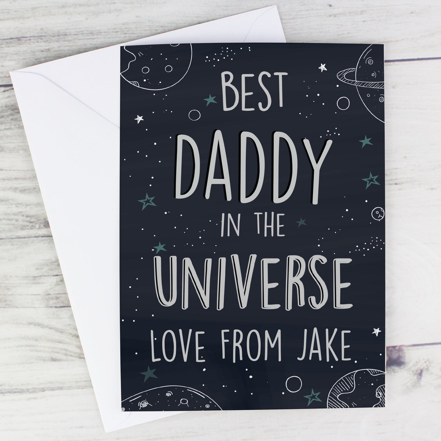 Personalised Best... In The Universe Card