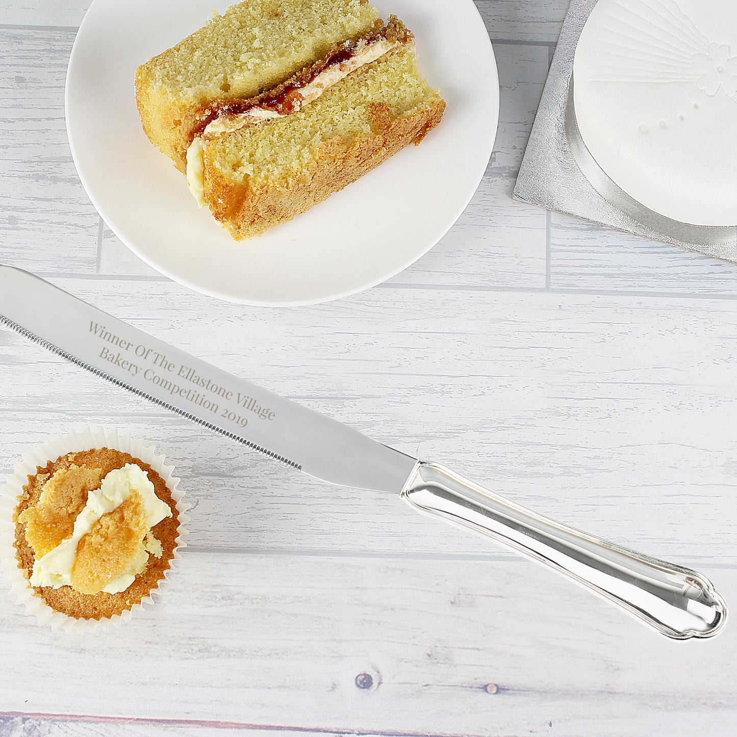 Personalised Modern Cake Knife