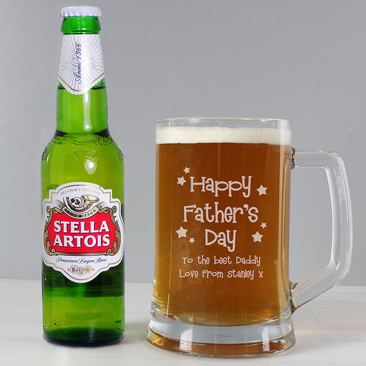 Personalised Happy Father's Day Beer Set