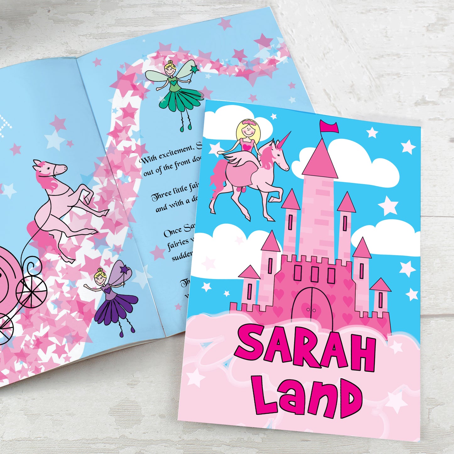 Personalised Princess & Unicorn Story Book