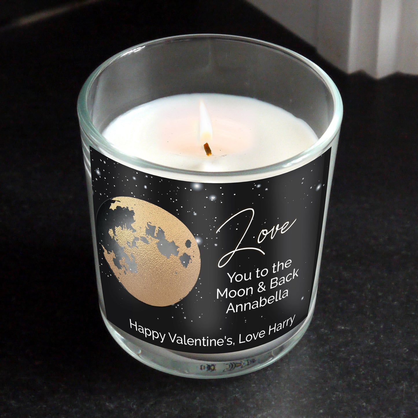 Personalised You Are My Sun My Moon Scented Jar Candle