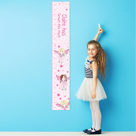 Personalised Fairy Height Chart