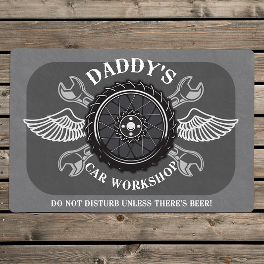 Personalised Garage Metal Sign