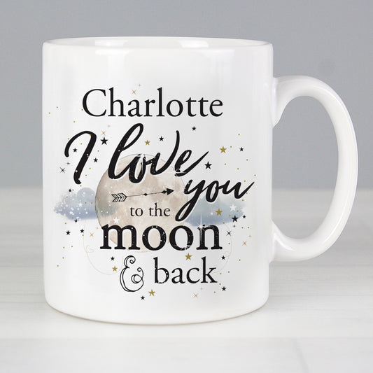 Personalised To the Moon & Infinity... Mug