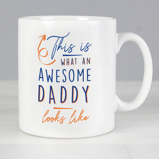 Personalised This Is What Awesome Looks Like Mug