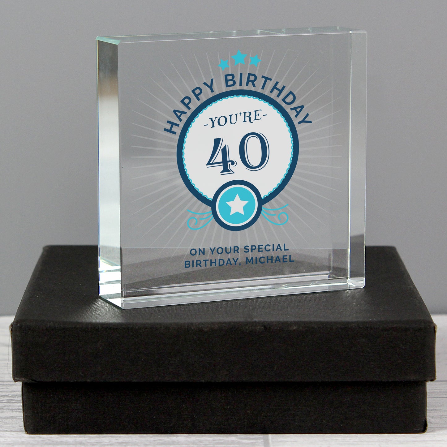 Personalised Birthday Crystal Token