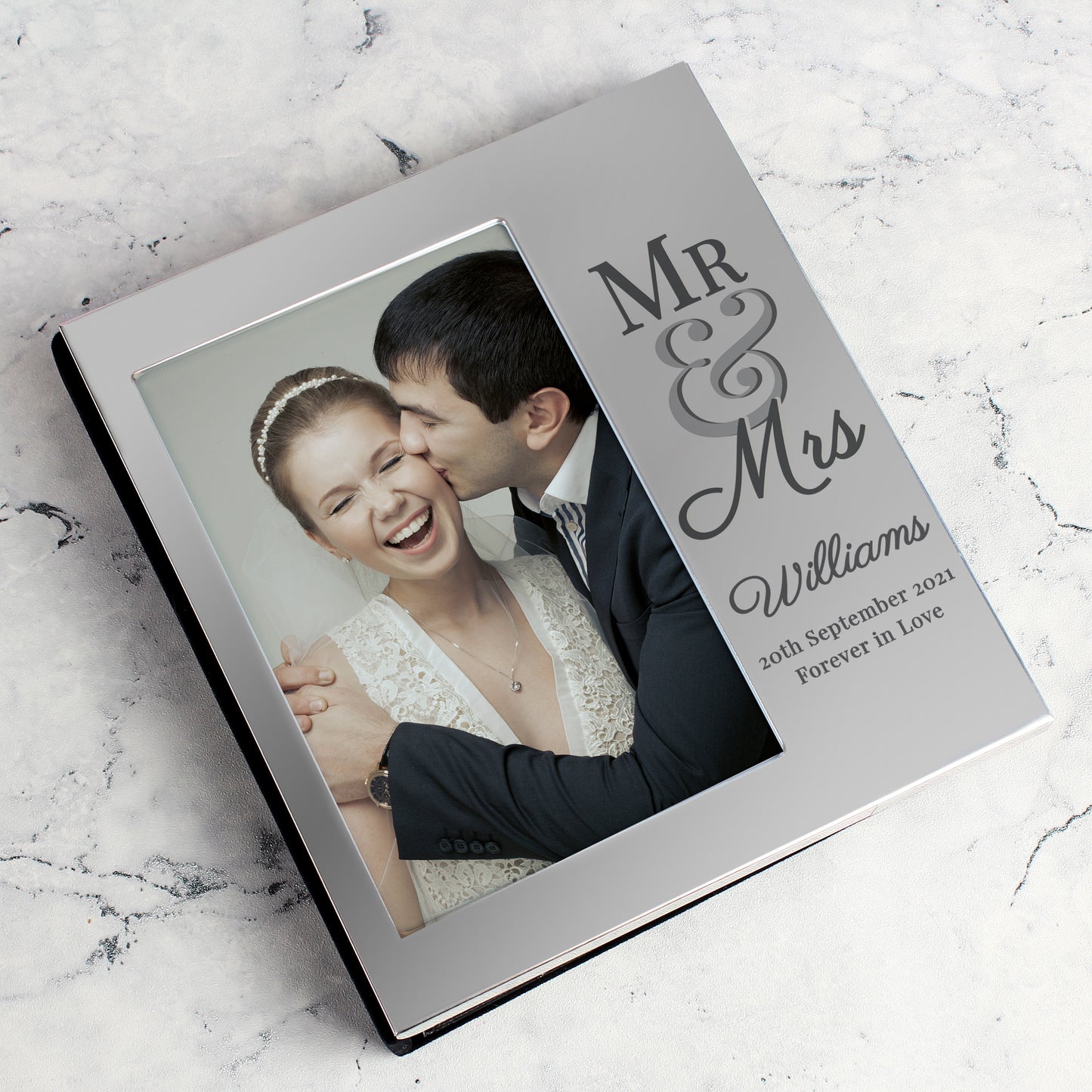 Personalised Mr & Mrs 6x4 Photo Album