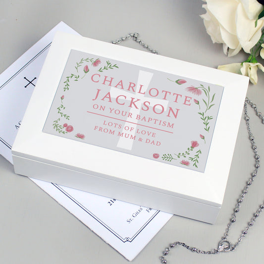 Personalised Religious Jewellery Box